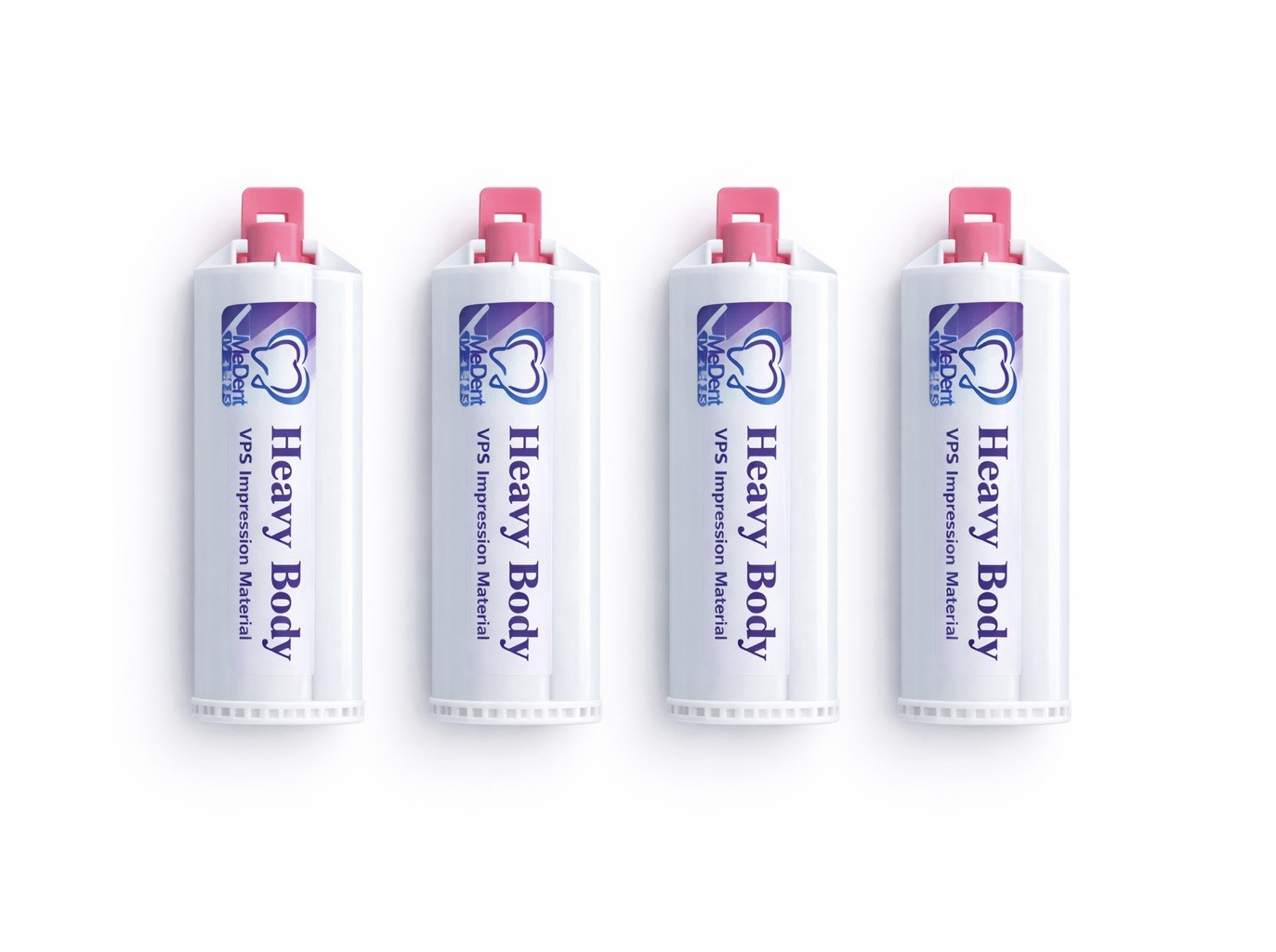 Dental Impression Material Heavy Body Fast Set VPS 4x50ml Cartridges