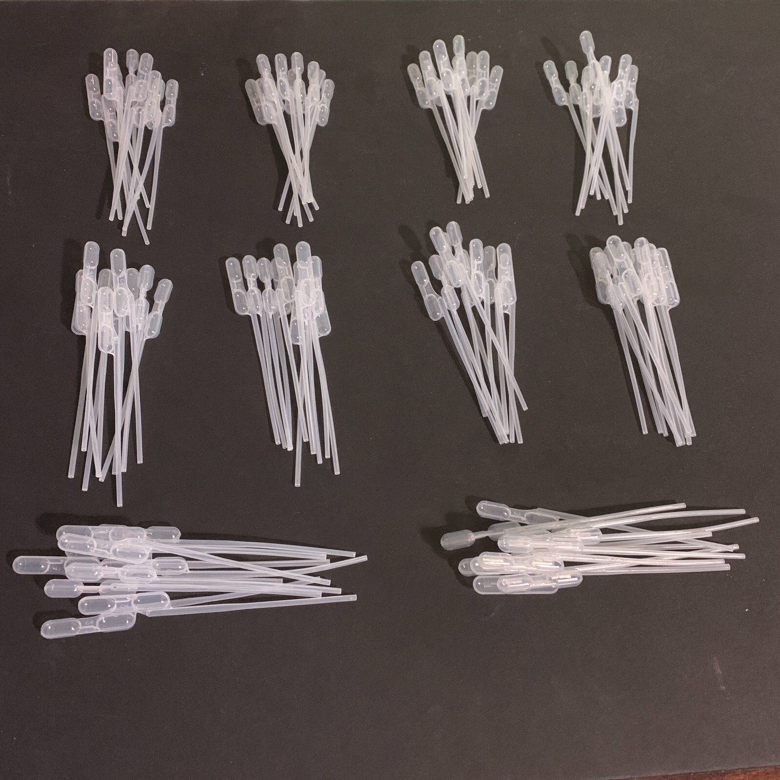 Disposable Pasteur Pipettes Liquid Eye Dropper Drop Droppers Graduated 100 Piece