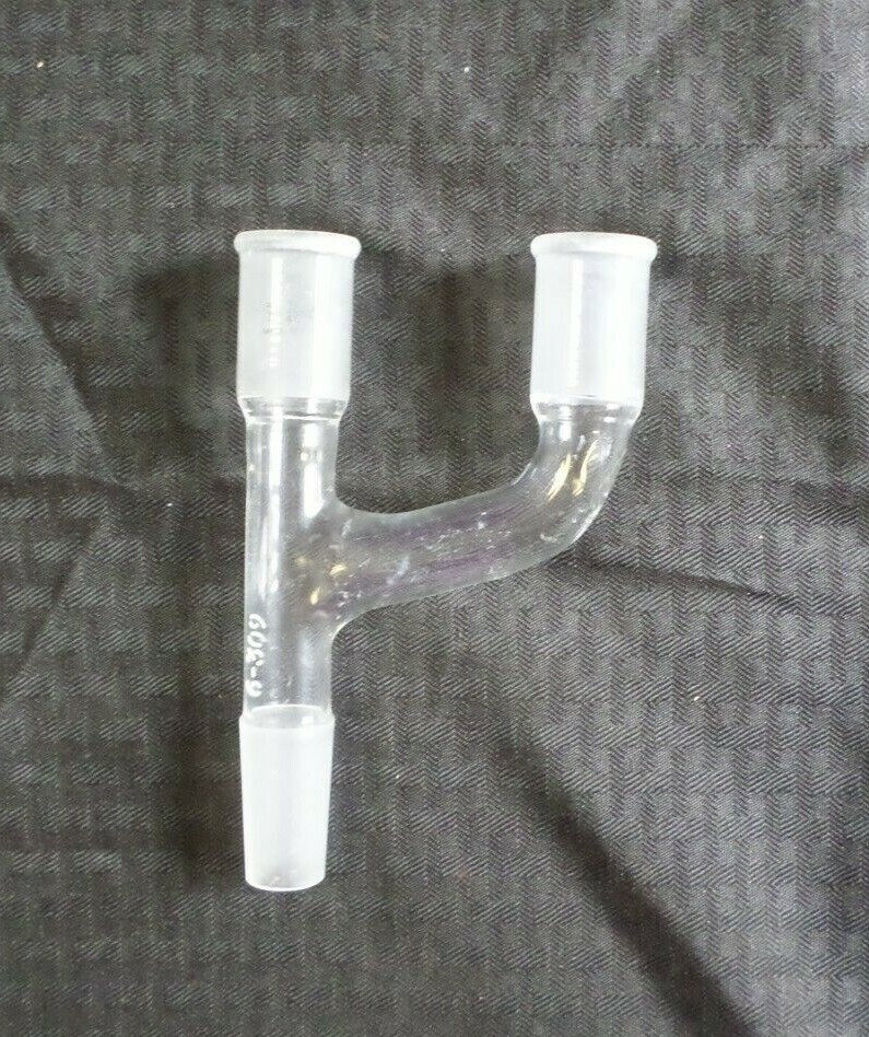 SGA Glass 24/40 Joints Three-Way Distillation Claisen Adapter, 161500-2440