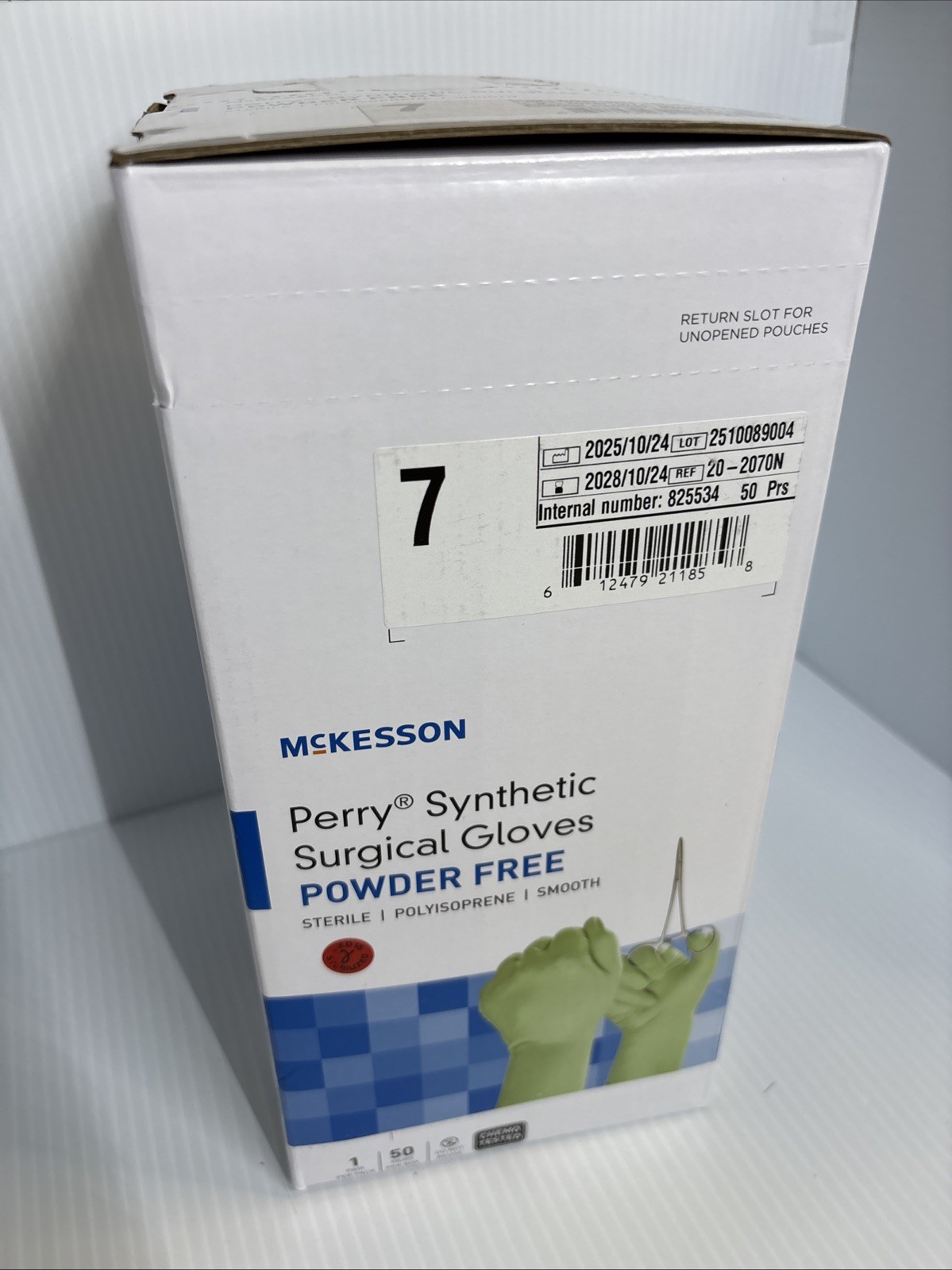 McKesson Polyisoprene Surgical Glove – 50 per Box
