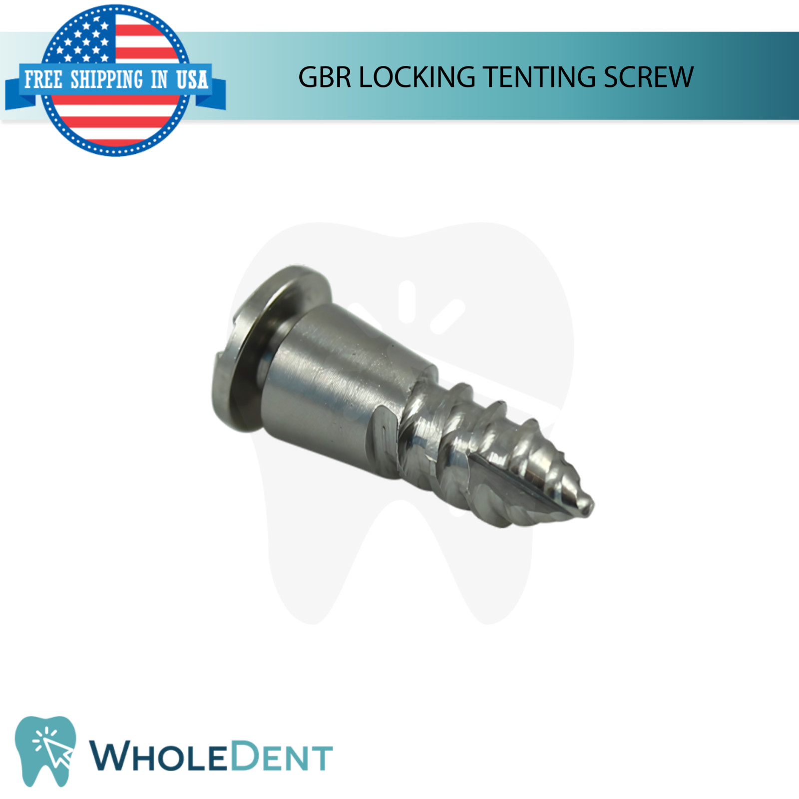 GBR Titanium Locking Tenting Screw Ø2.5mm L3.0mm Self-Drilling Installation Tool