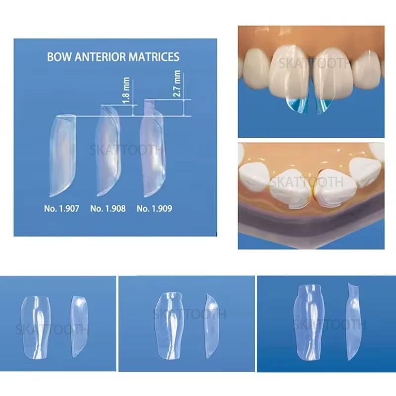 Dental Clear Matrix TOR VM Anterior Matrices Bow BT Matrices Fit Bioclear L/M/S