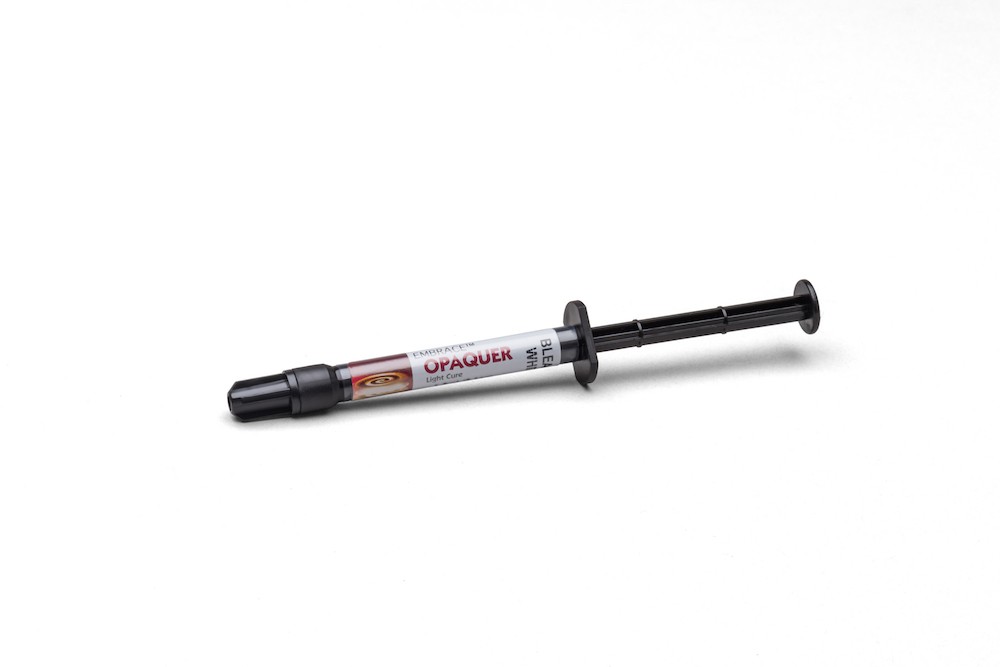 Pulpdent EMO1 EMBRACE Esthetic Opaquer Light Cure Syringe Bleach White 2.1 Gm