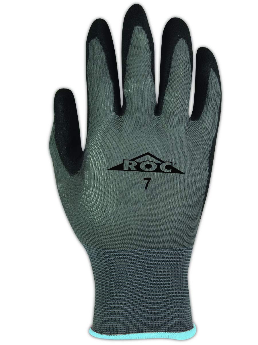 Magid Roc Lightweight Enhanced Grip Nitrix Palm Coated Work Gloves 12 Pairs