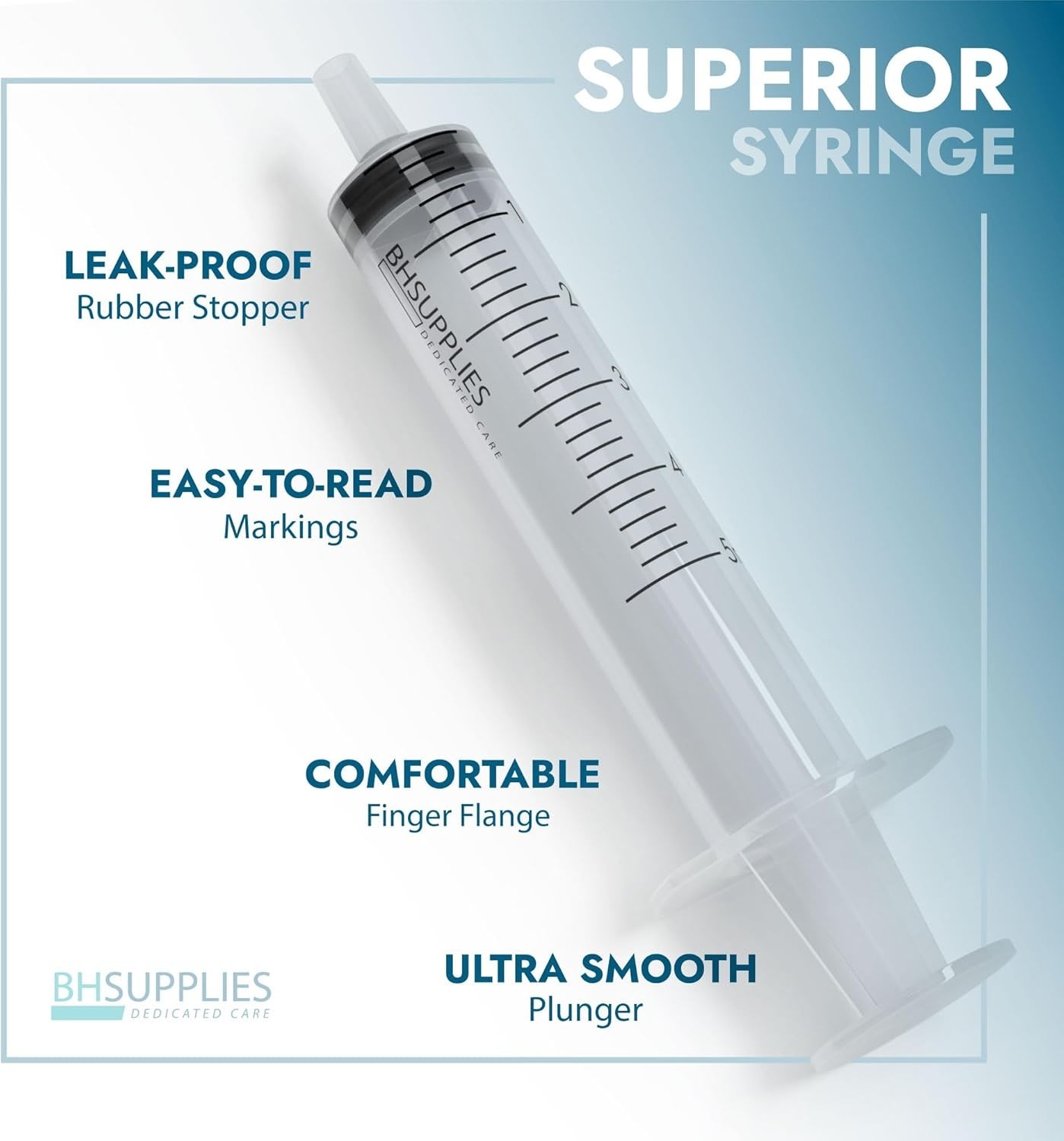1mL Luer Slip Tip Syringes No Needle – Sterile, Individually Wrapped – 100 Sy…