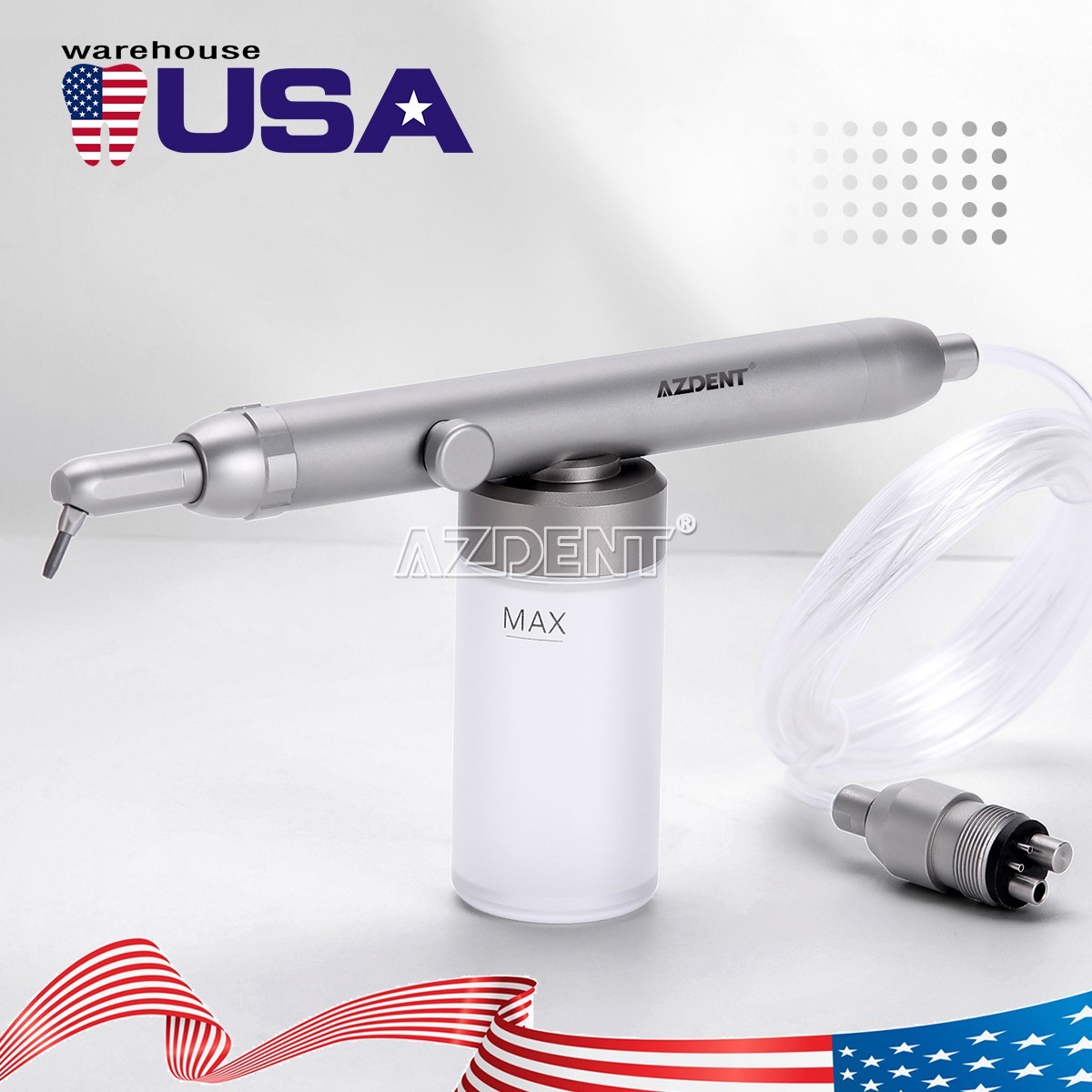 Dental Aluminum Oxide Blaster M4 Interface Air Abrasion Microetcher Sandblaster