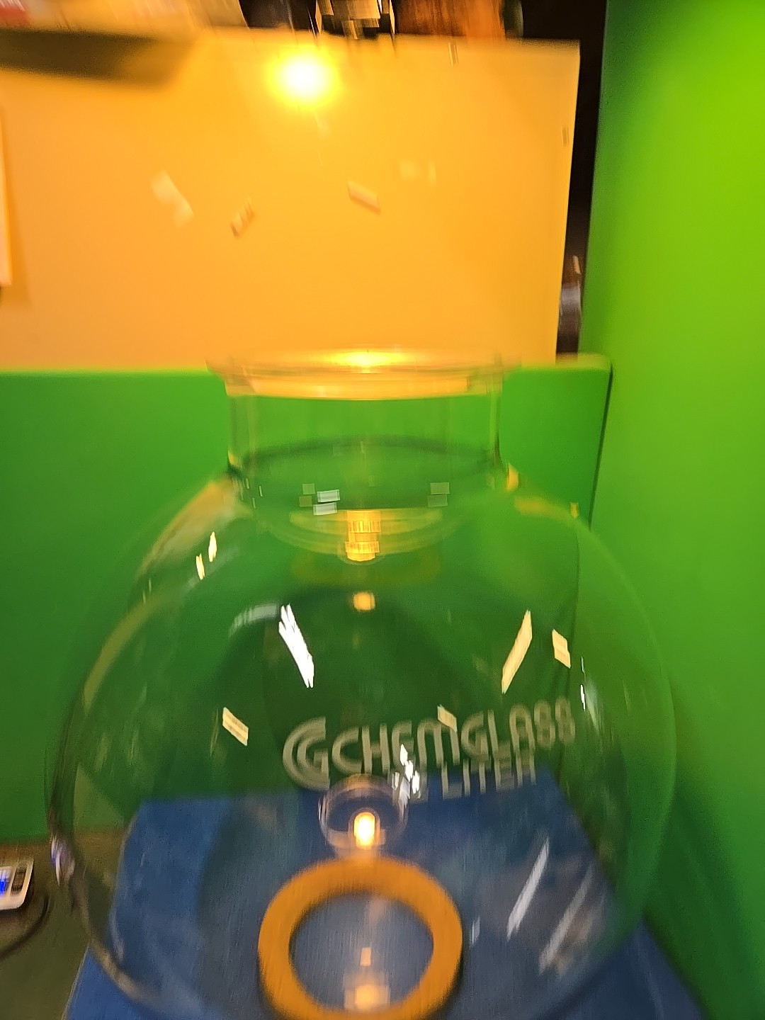 Chemglass Glass 72L 72000mL Spherical Reaction Vessel w/ 200mm Flange Cg-1932-07