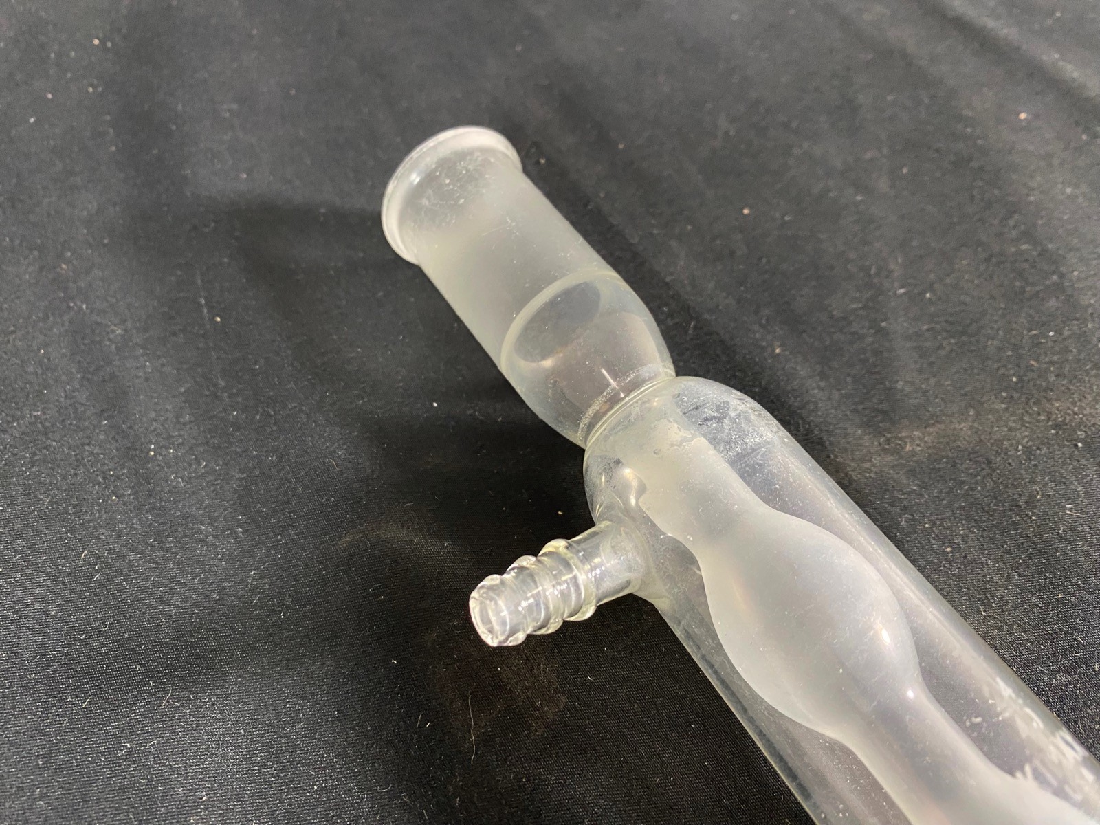 KIMAX Glass 24/40 6-Bulb 300mm Jacket 450mm OAL Allihn Condenser 431000 #2