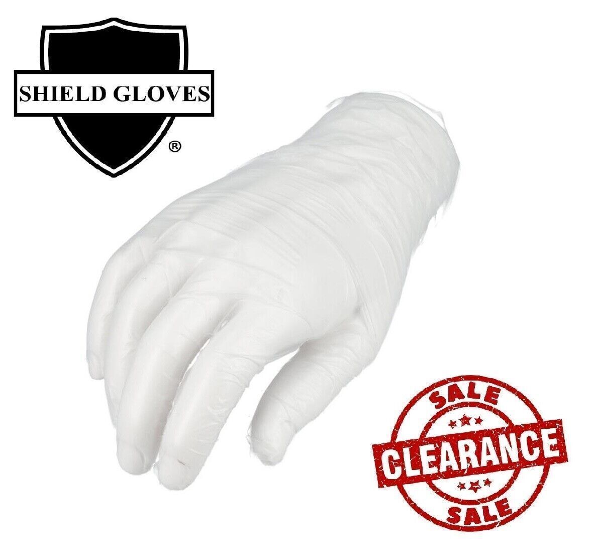 Large Powder-Free Medical Exam Vinyl Disposable Gloves – Clear – 5 Mi-1000 Pairs
