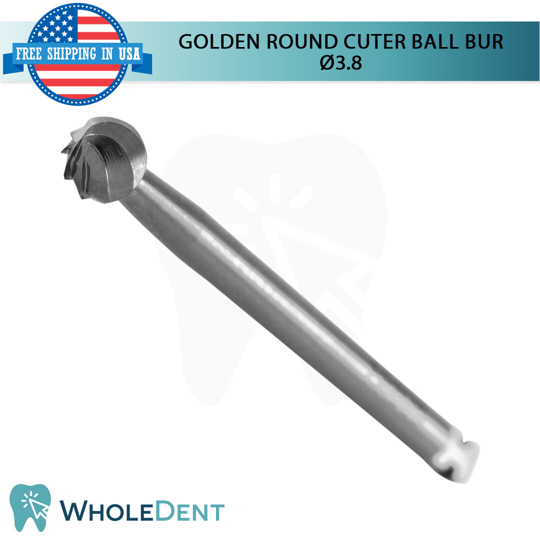 Bon Shape & Cutting Round Cutter Ball Head Bur Ø3.8mm, Dental Im plant Tool