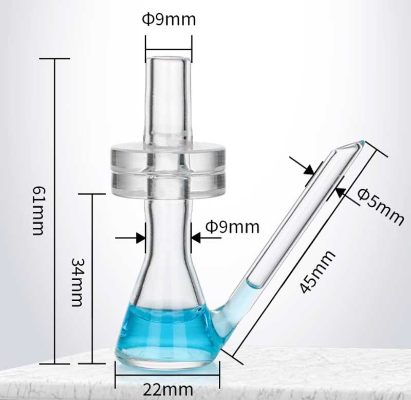 Laboratory Transdermal Diffusion Cell High Borosilicate Glass Single Double