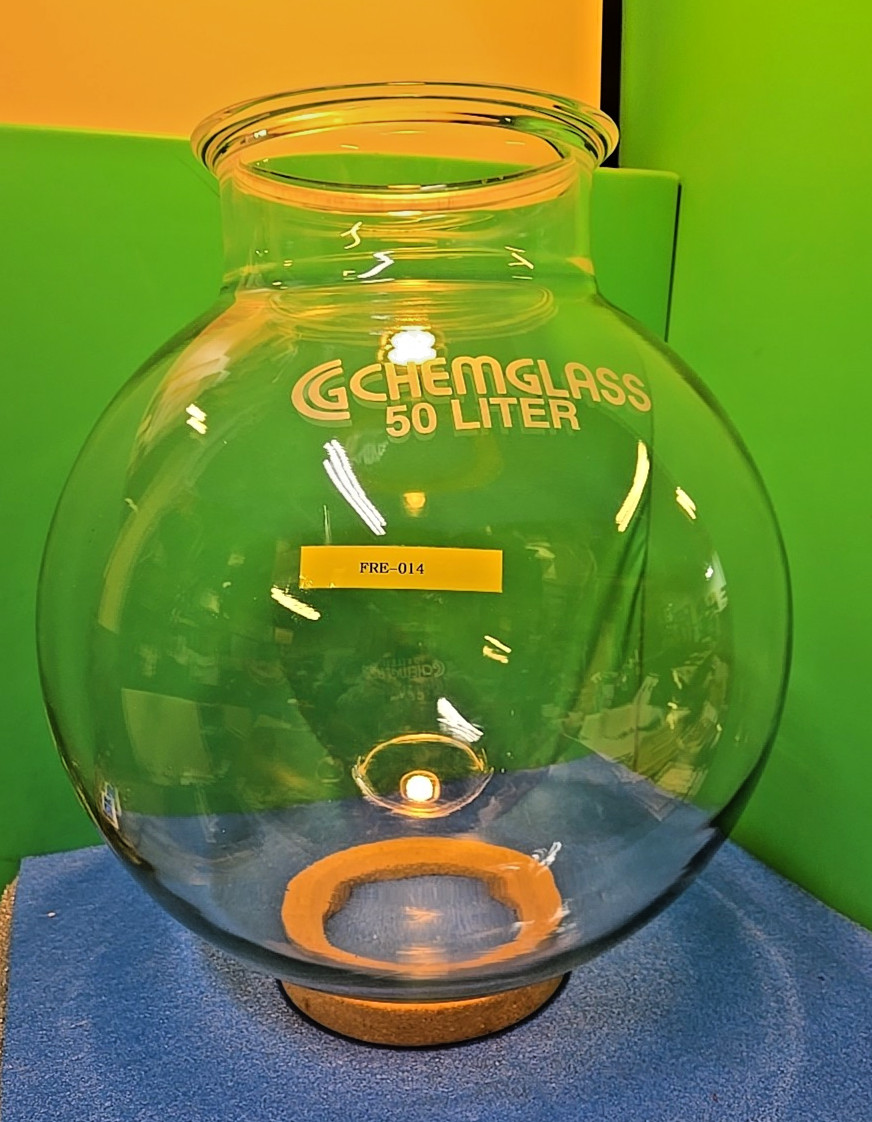 Chemglass Cg-1932-06 50L 50000mL Spherical Reaction Vessel 200mm O-RING | Chip