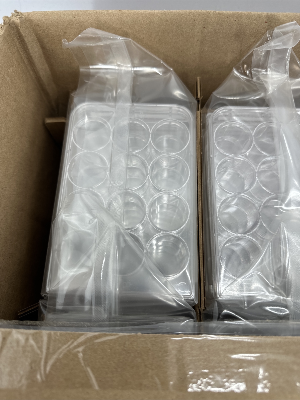 CASE OF 50 Corning Costar 3336 Multiple Well Plate 12 Well With Lid Sterile NEW