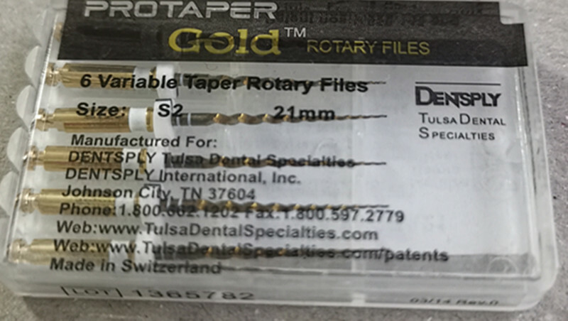 3Packs Protaper Gold Rotary Files Dentsply Tulsa Assorted Endodontics Endo