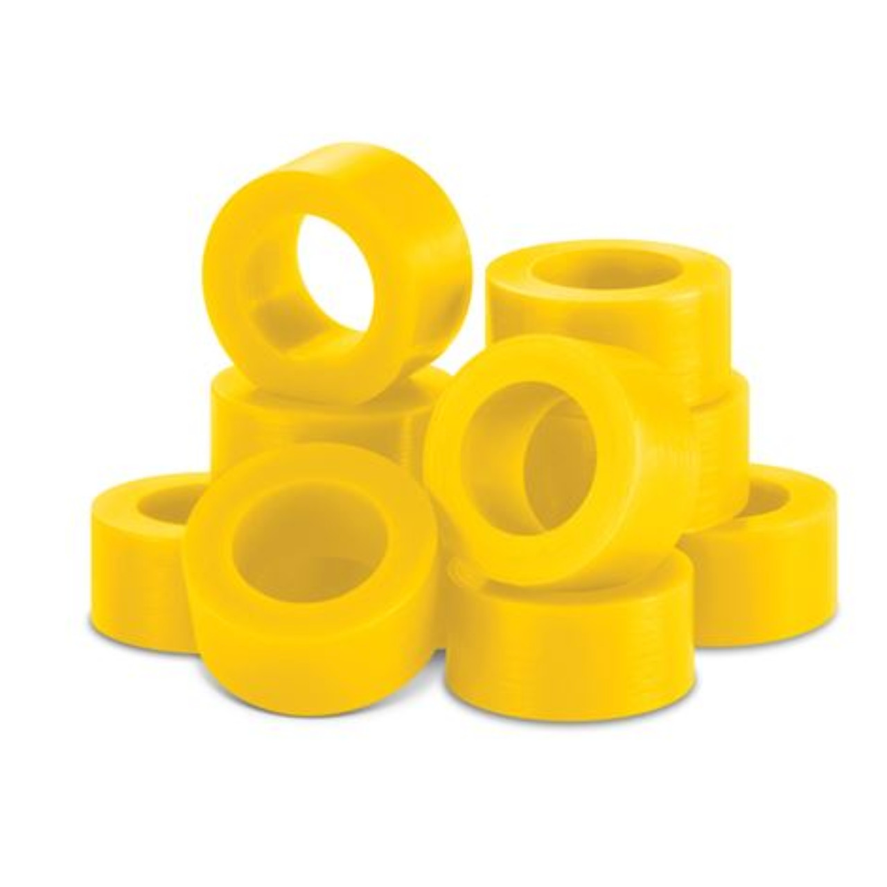 Pulpdent Yellow Silicone Color Code Instrument Rings 60/Bx. Large size: 7/32′