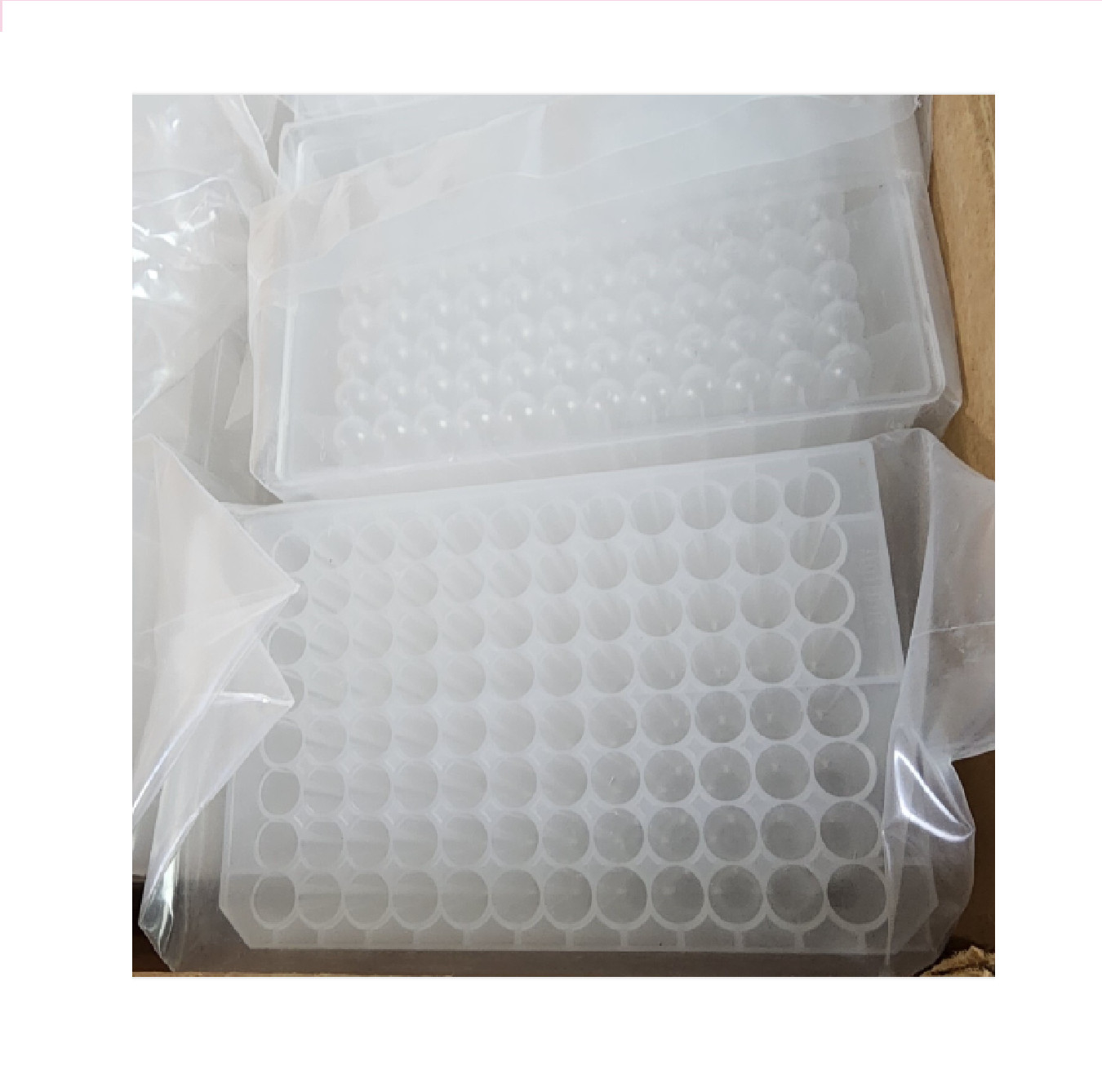 Agilent Case Of 50 ,5042-6454. 96 Deep Well Plates,1.0mL, PP, 5/PK