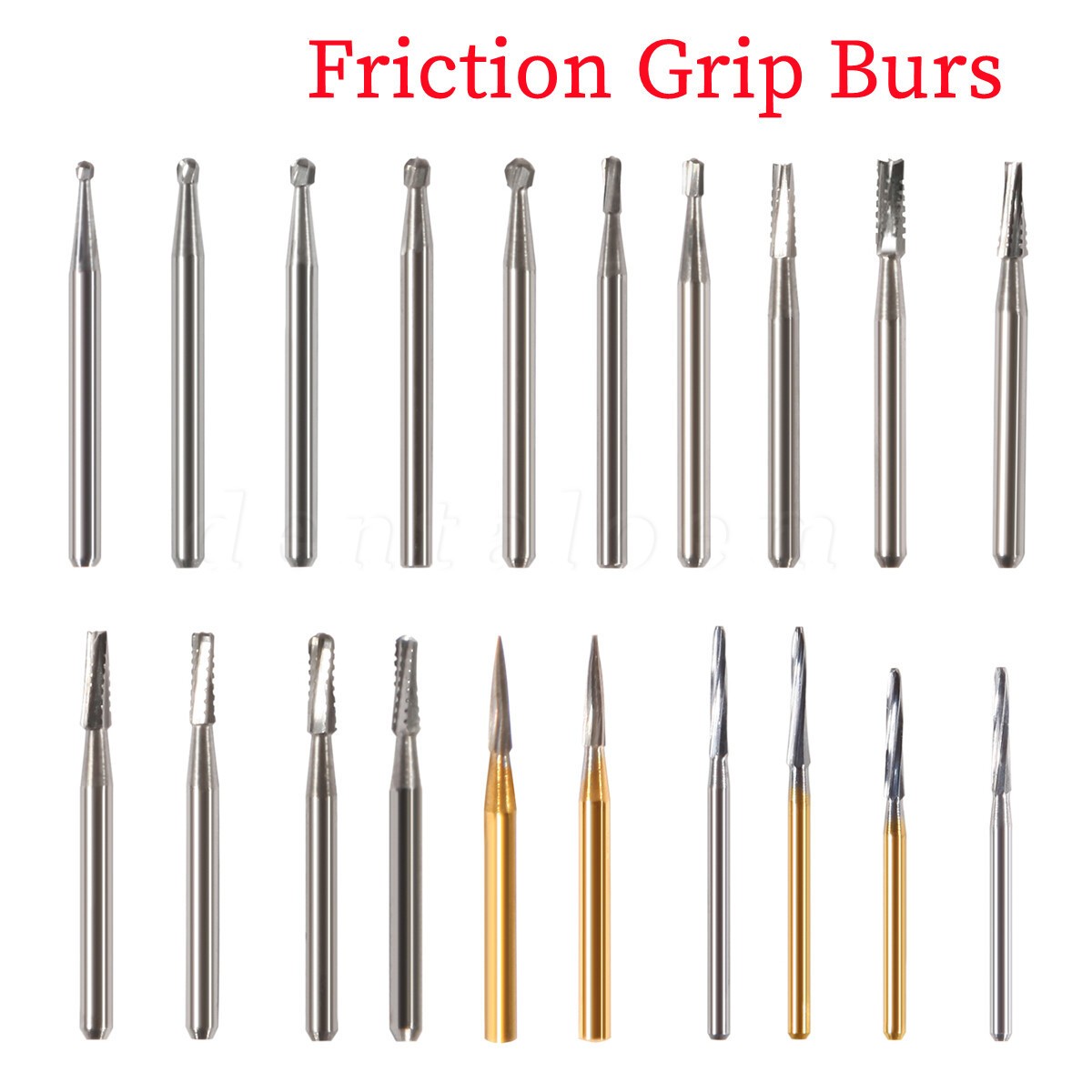 Dental Carbide Burs 330 245 701 702 557 2 3 4 5 Taper Fissure FG High Speed Bur