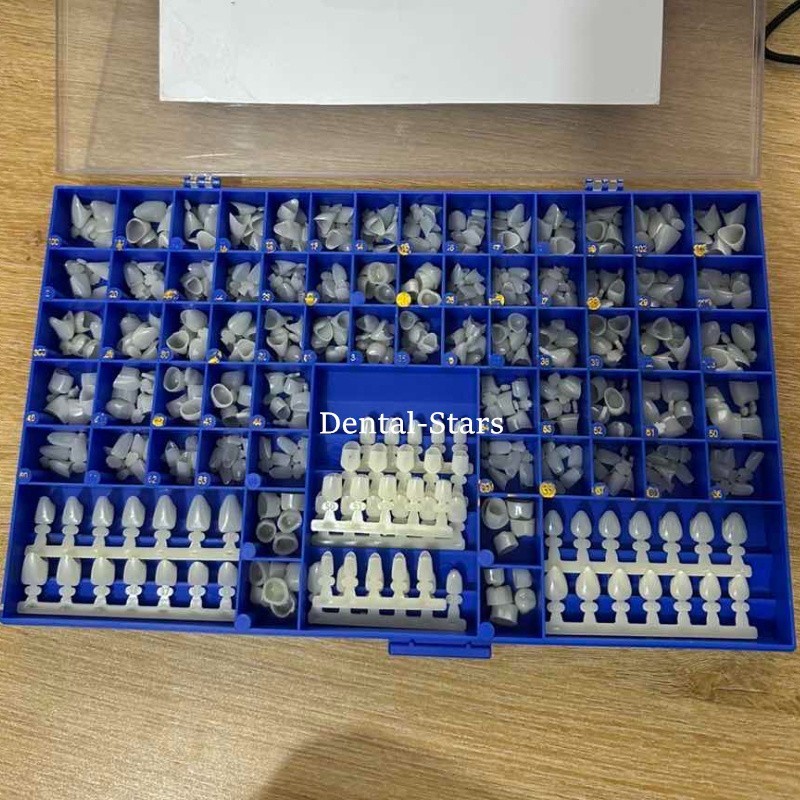 Temporary Dental Polycarbonate Crown Resin Anterior Premolars & Molar 390Pcs USA