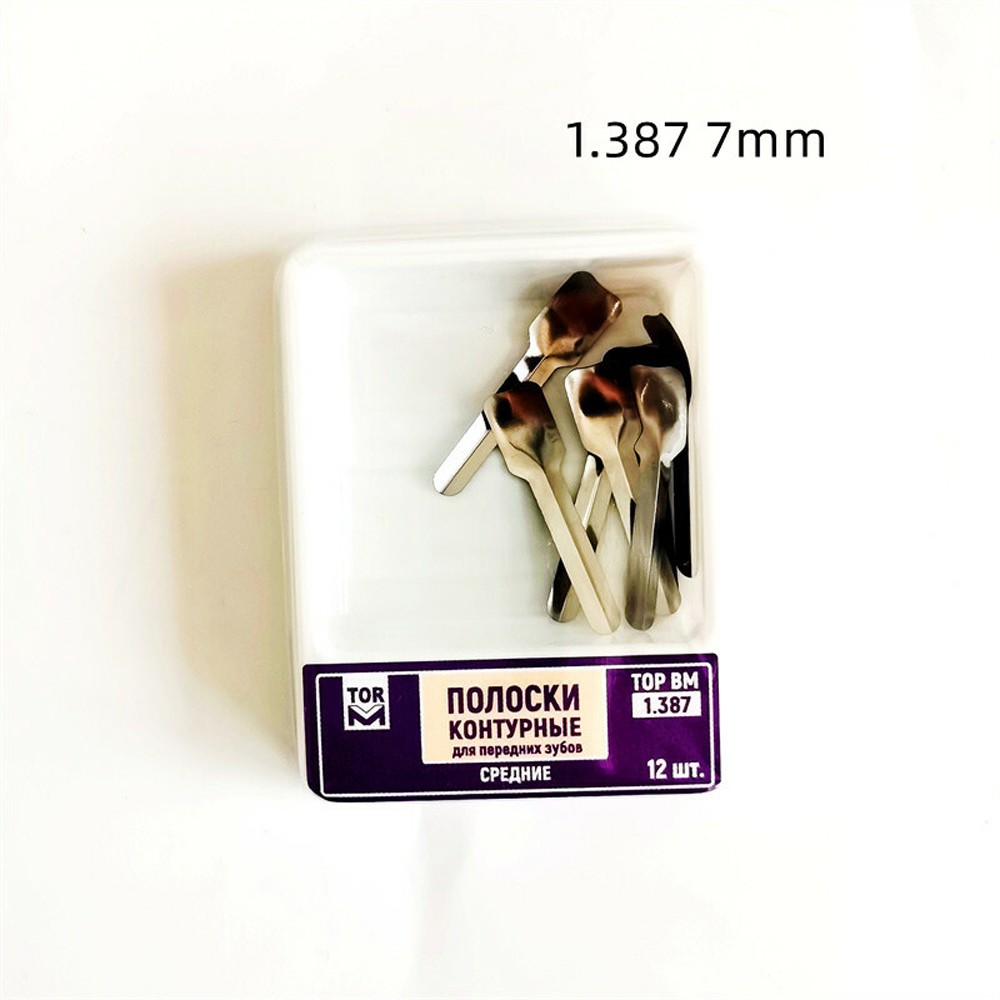 For TOR VM Dental Shovel Matrix Bands Anterior Proximal Strips Matrices 1.388
