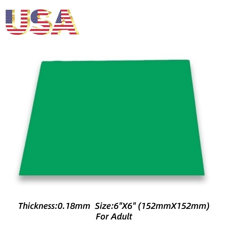 36Pcs Dental Endodontic Rubber Dam Sheets Adult Natural Latex Medium Gauge 6″x6″