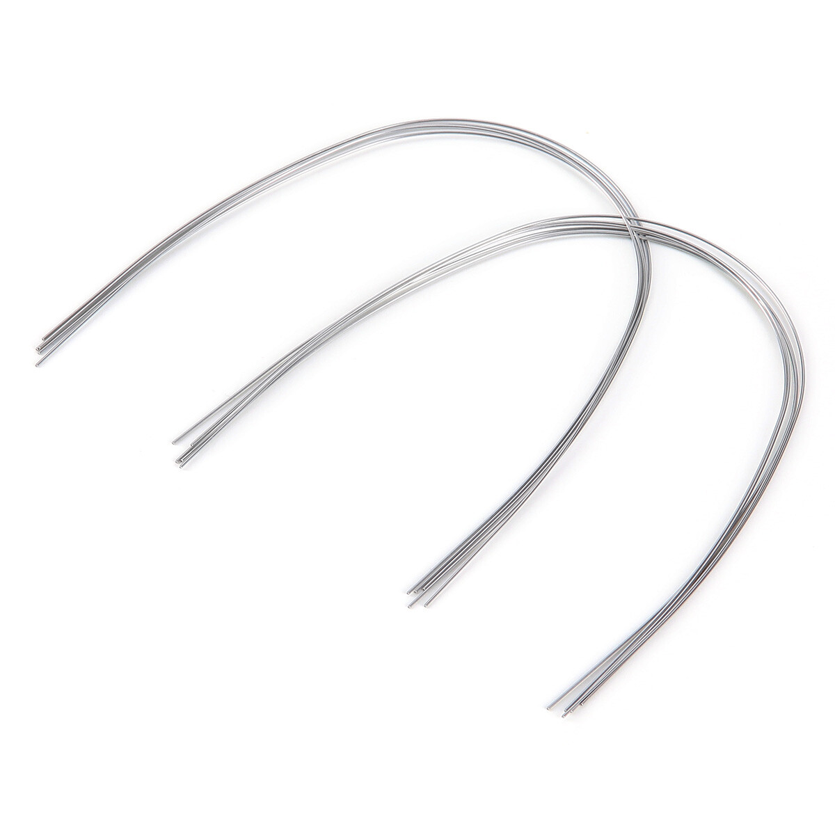 AZDENT Dental Ortho Super Elastic Niti Arch Wire Round /Natural Stainless Steel