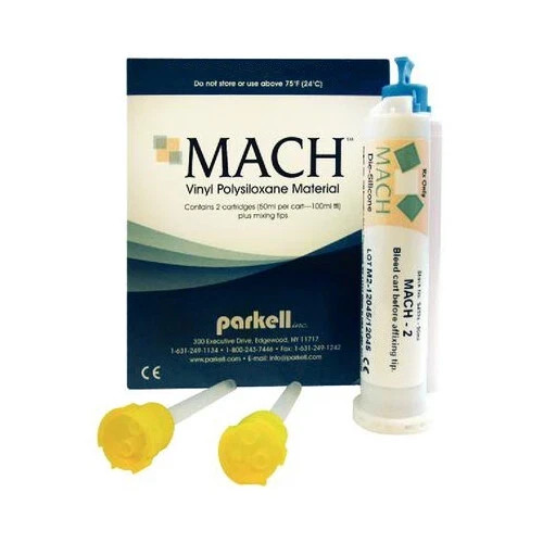 EXP 12-2025 S433S Mach-2 VPS Die Silicone Material Super Fast Set 50 mL 2/Pk