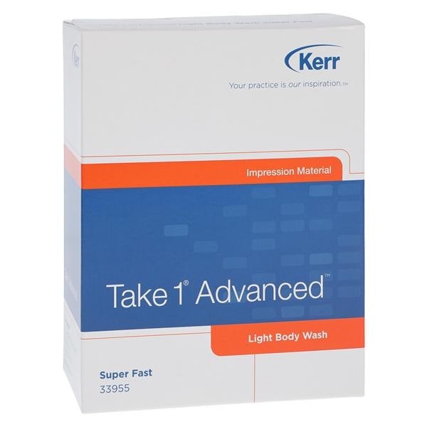 Kerr Dental 33955 Take 1 Advanced Wash Light Body Super Fast Set 2/Pk 50mL
