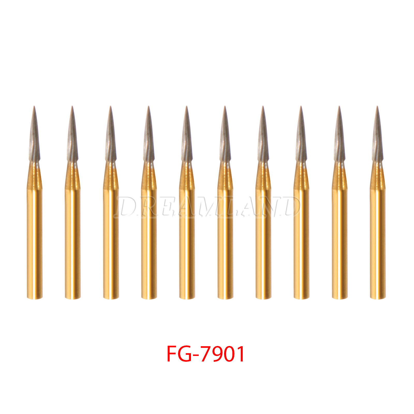 FG7901 Carbide Burs 12-BLADE TRIMMING & FINISHING CARBIDE Made in China