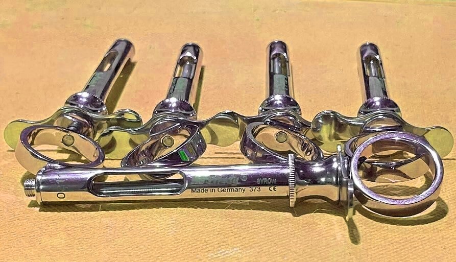 5 Pcs Lot Hu-friedy Syringe Anesthetic Aspirating CW Style 1.8ml SCRCW