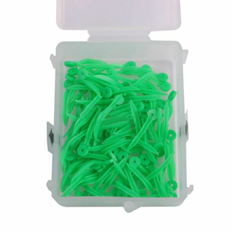 Dental Disposable Plastic Wedge with Holes 4 Colors XS/S/M/L 100Pcs