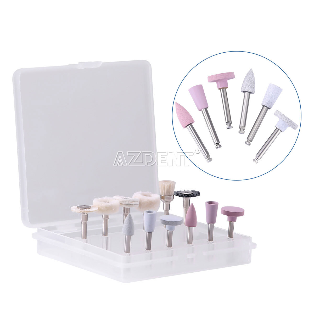 Dental Composite Polishing Kit RA 2.35MM For Composite Finishing and Polishing