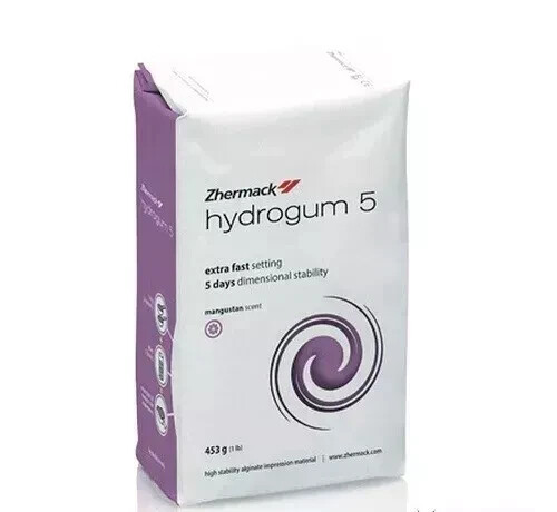 3 Pack, Zhermack Hydrogum 5 Alginate Impression Material, Fast Set 3x1lb