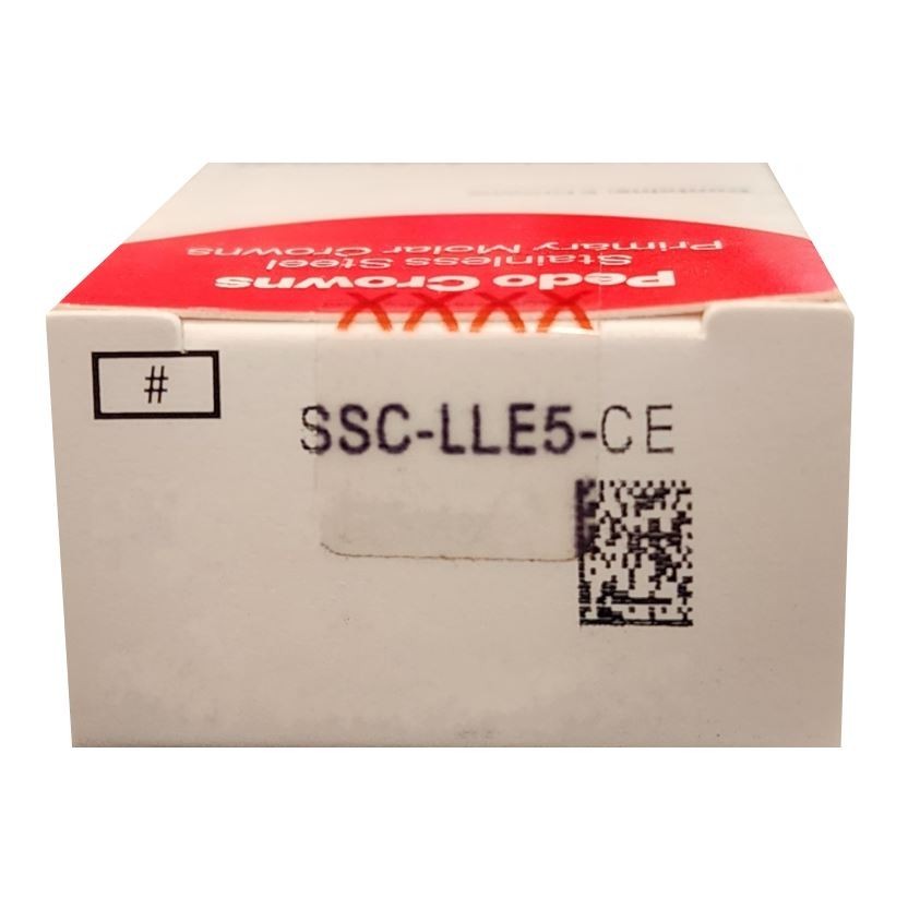 *5-Pieces* HuFriedyGroup Pedo Crowns Lower Left 2nd #5 Refill SSC-LLE5-CE