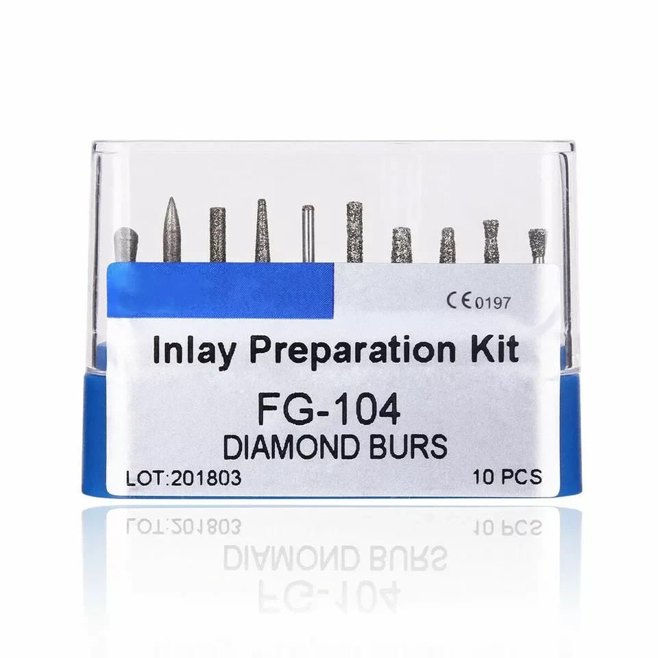 17 Type Dental Diamond FG Burs Drills For High Speed Handpiece FG 101 – FG 117