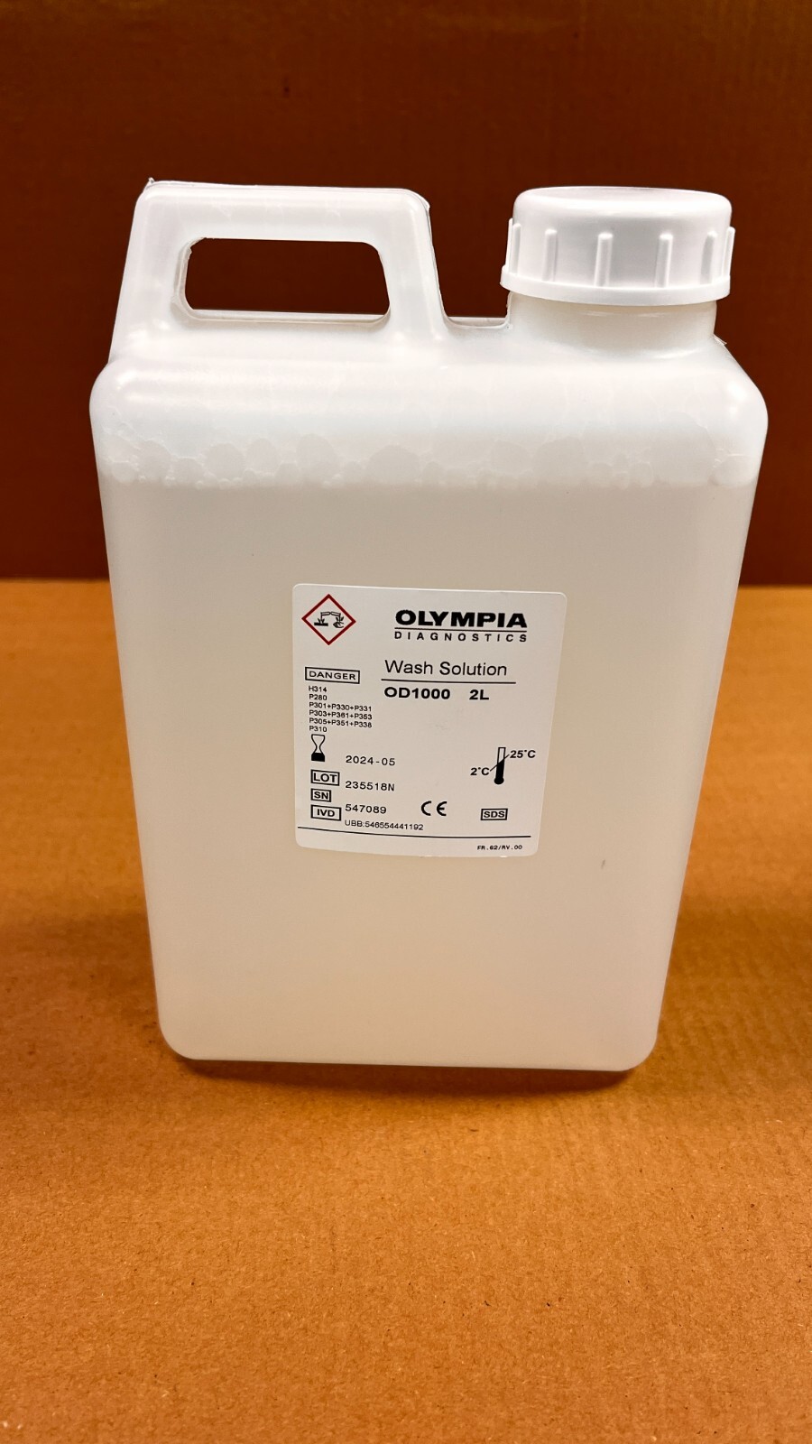 OD1000 Wash Solution – 2L for Beckman Coulter AUs (OSR0001)