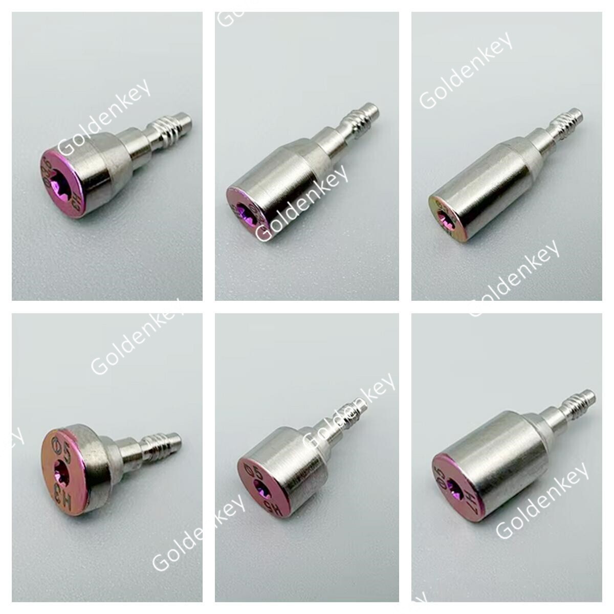 Dental Healing Cap Abutment Nobel Compatible Nob RP/NP Active ∅3.6/5.0/6.0