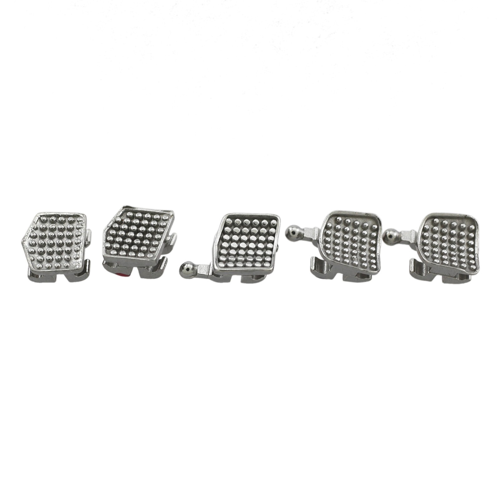50 Kits Orthodontic Brackets Dental Braces Metal MIM Mini Roth 022 345 Hooks OC