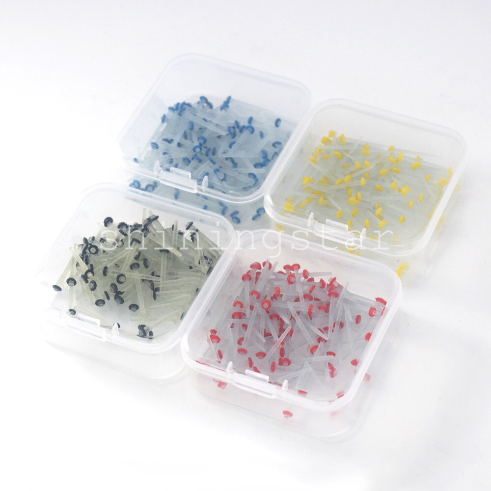 100 Pcs Dental Endo Quartz Fiber Post Root Canal Pins Screw 1.2 1.4 1.6 1.8mm