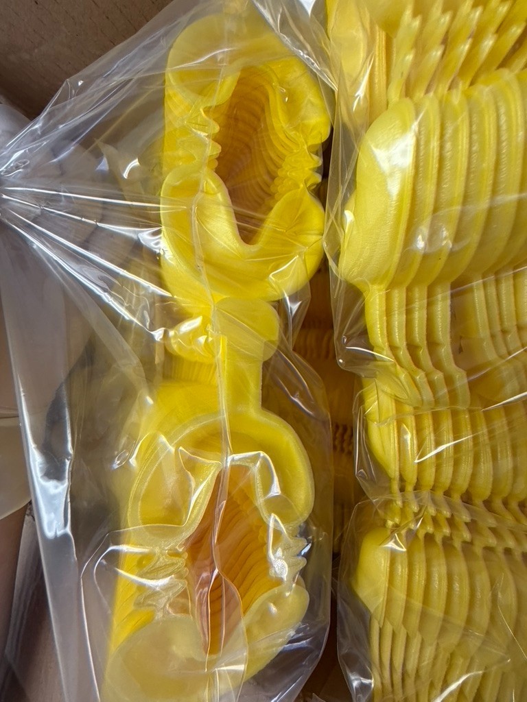 UNIPACK MEDICAL CORP Fluoride Trays Small Yellow 100PCS/BAG