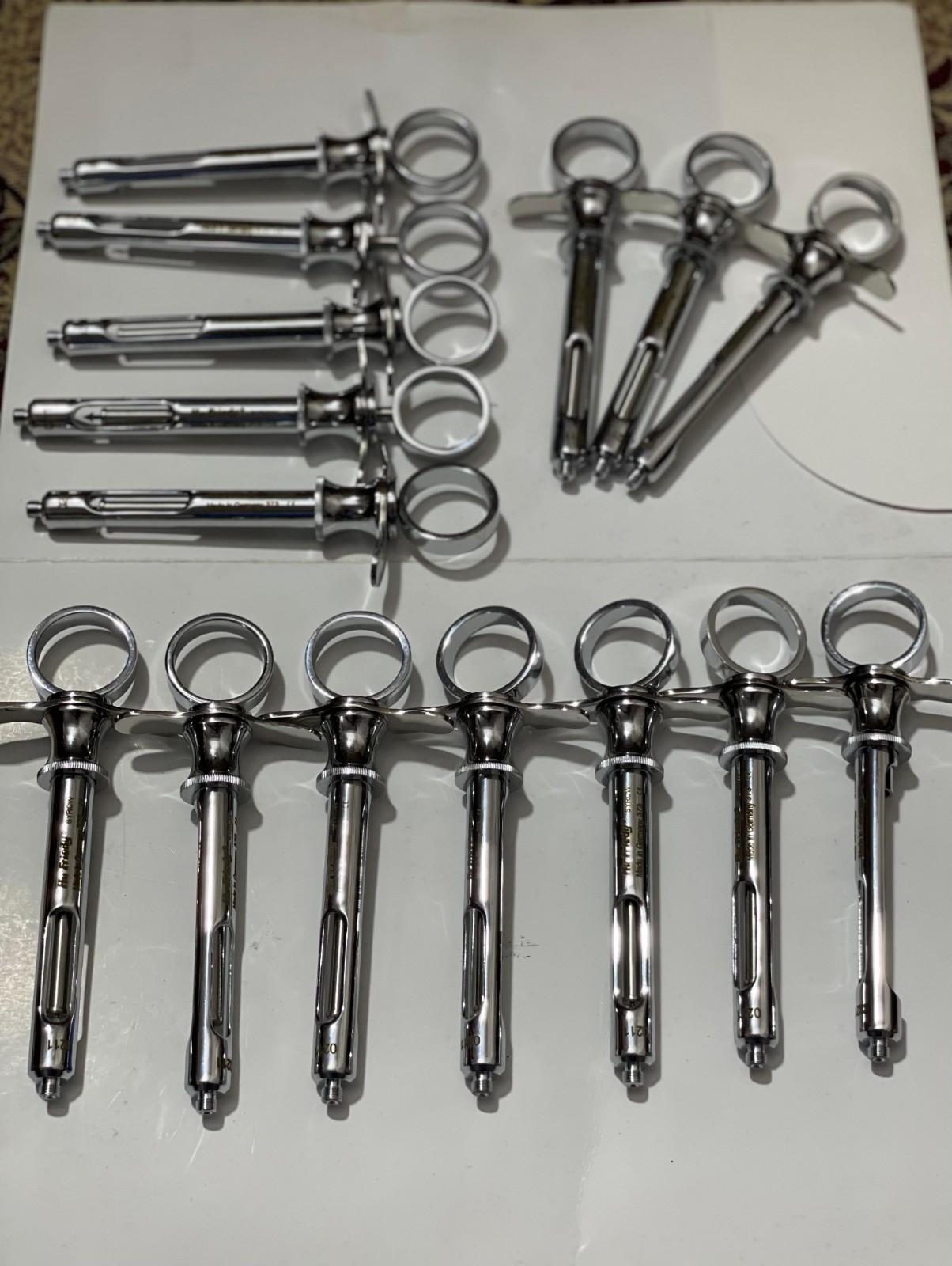 Hu-friedy CW style dental Anesthetic Aspirating 1.8ml syringe SYRCW lot 20 Piece