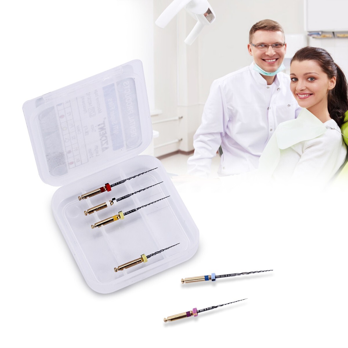 Dental Endodontic Gutta Percha Points/Absorbent Paper Point /Rotary Files Engine