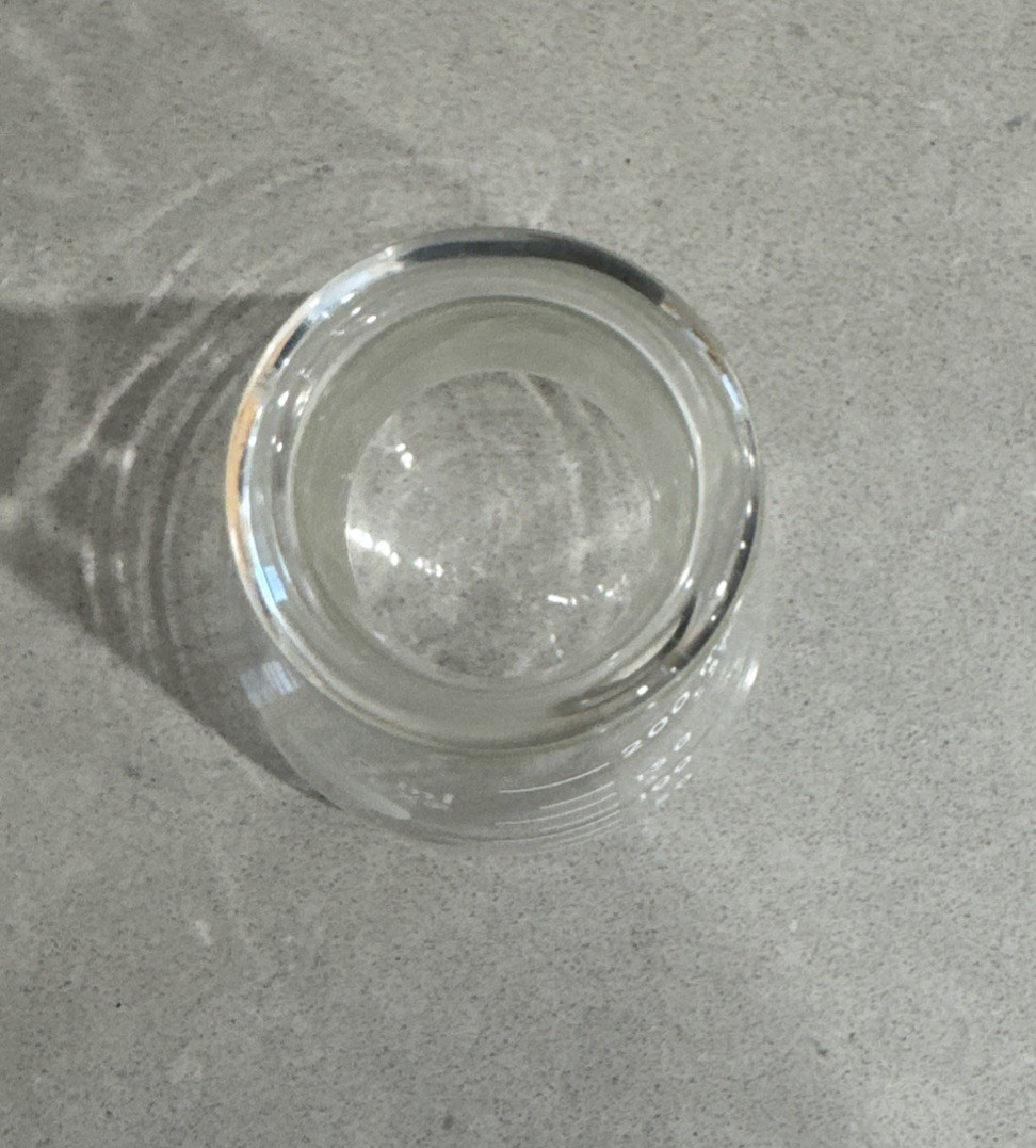 Pyrex Glass 250ml No. 4980 Stopper No 6 Lab Beaker Flask Made in USA