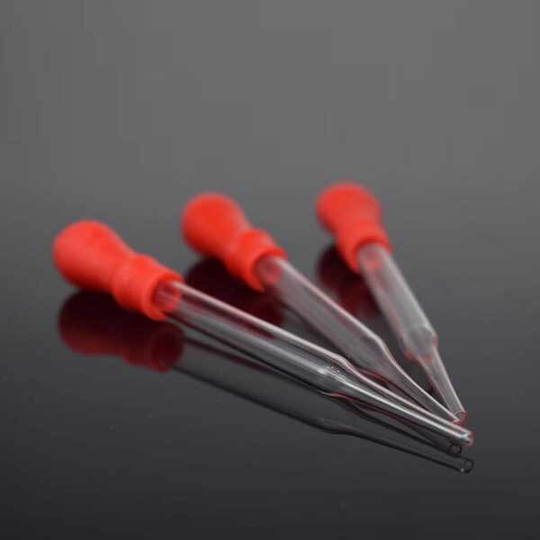 Wholesale 90mm-200mm Transfer Pipettes Glass Dropper w/ Rubber Head Glassware