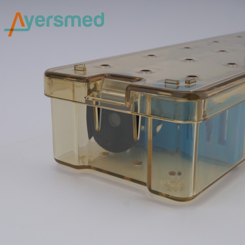 Autoclavable PPSU Endoscope Sterilization Box Plastic Disinfection Case