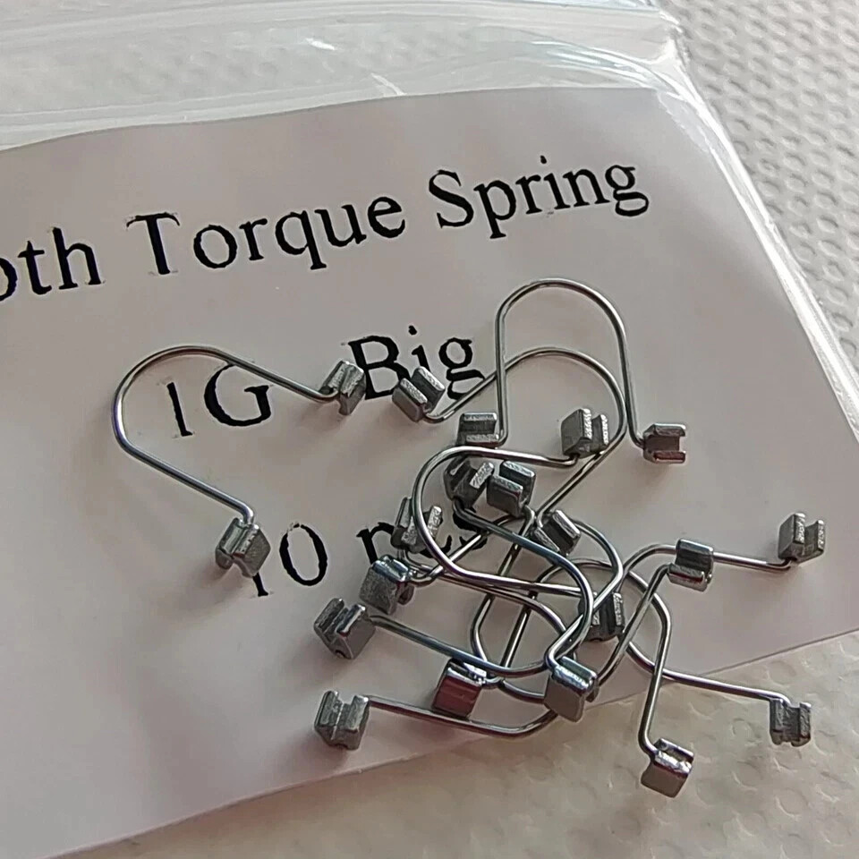 10Pcs Dental Orthodontic Anterior Teeth Torque Rectangular Springs Universal