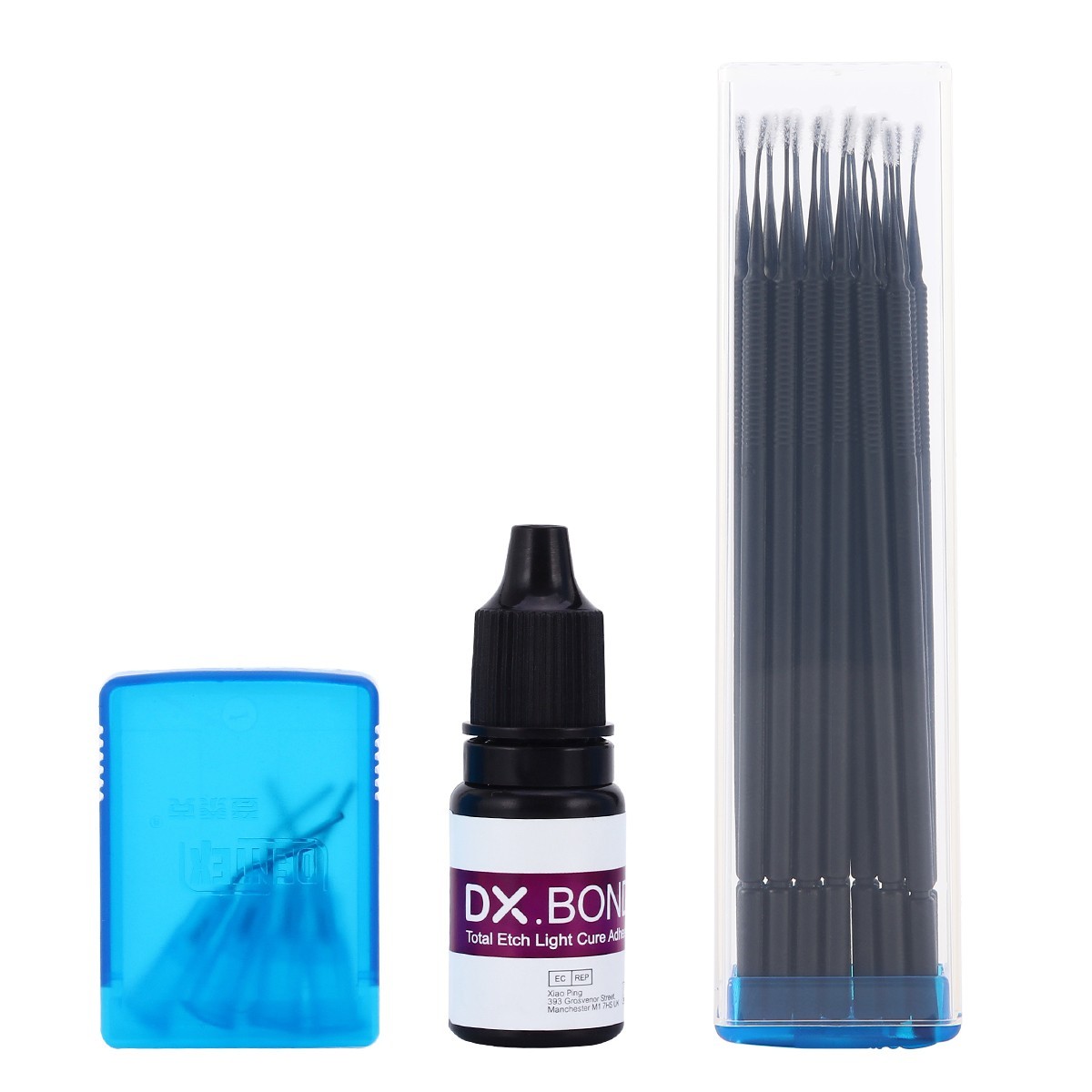 Dentex Dental resina de compuesto de cura Light Kit A1 A2 A3 A3.5 B1