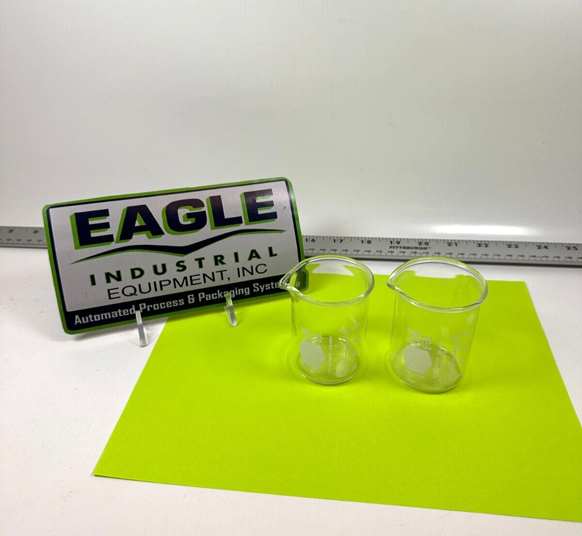 Kimax Kimble USA 100ml Beakers 1400 with Spout (Lot of 2) – NEW