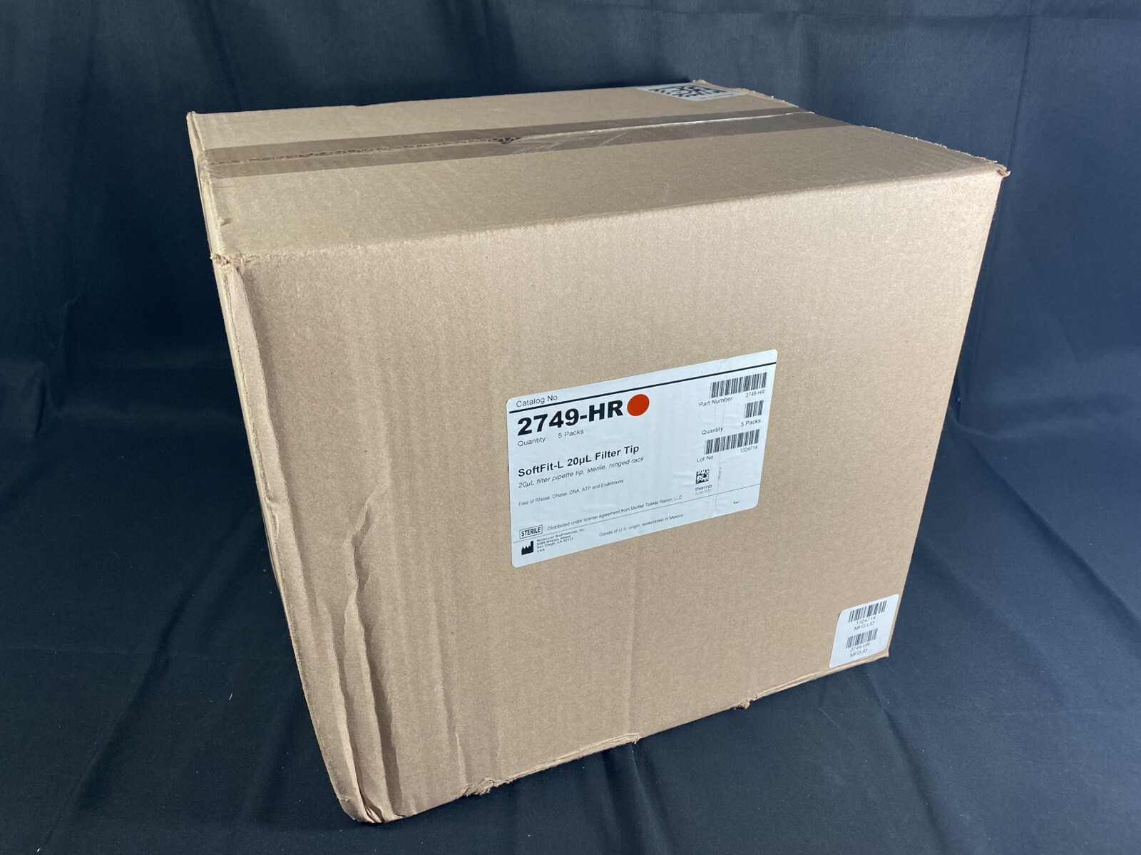 MOLECULAR BIOPRODUCTS 20µL SoftFit-L Filtered Pipette Tips 2749-HR (4800/cs)