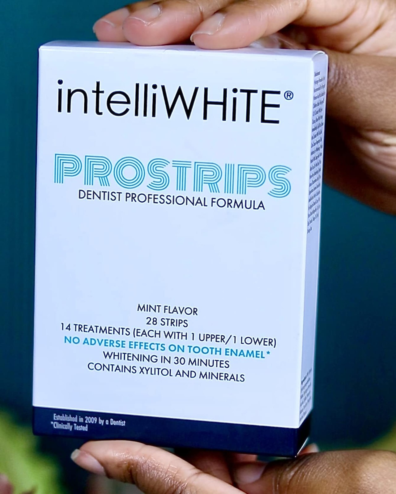 IntelliWHiTE ProStrips Teeth Whitening Strips, 14 1 Count (Pack of 28), Clear