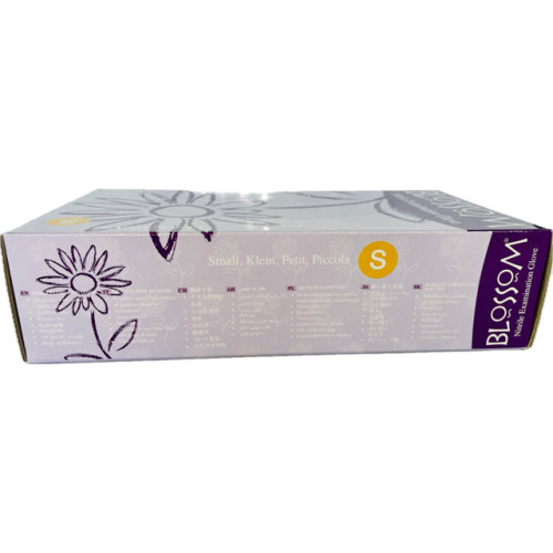 Blossom Small Teal Nitrile Exam Gloves Powder Free 3 x 100pk (300 Gloves)